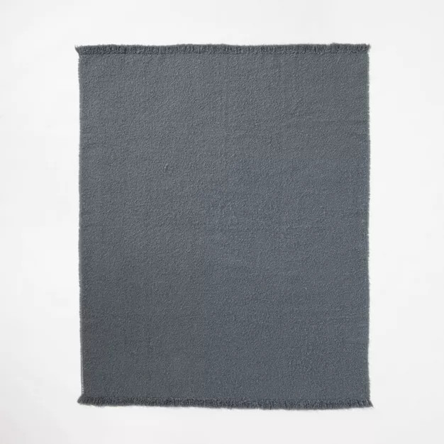 Boucle Faux Mohair Throw Blanket - Threshold™ designed with Studio McGee | Target