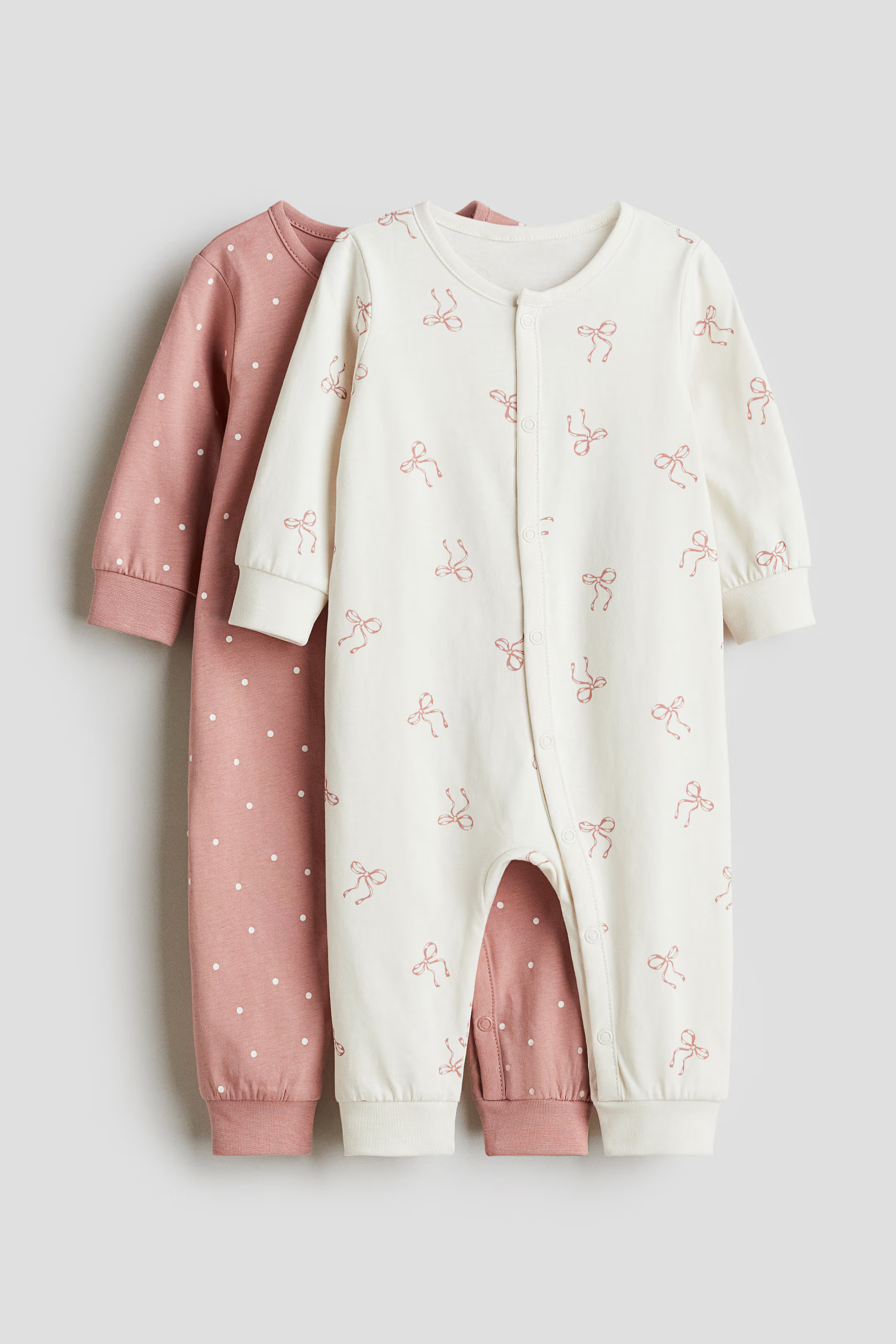 2-pack Patterned Cotton Pajamas | H&M (US + CA)