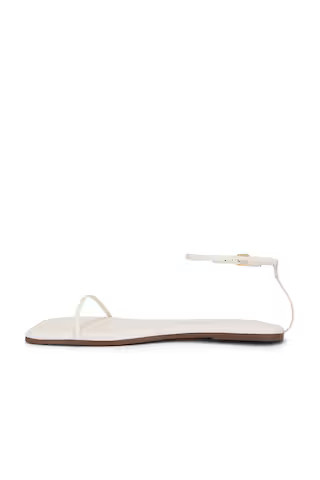 TKEES Square Toe Twiggy Sandal in Cream from Revolve.com | Revolve Clothing (Global)