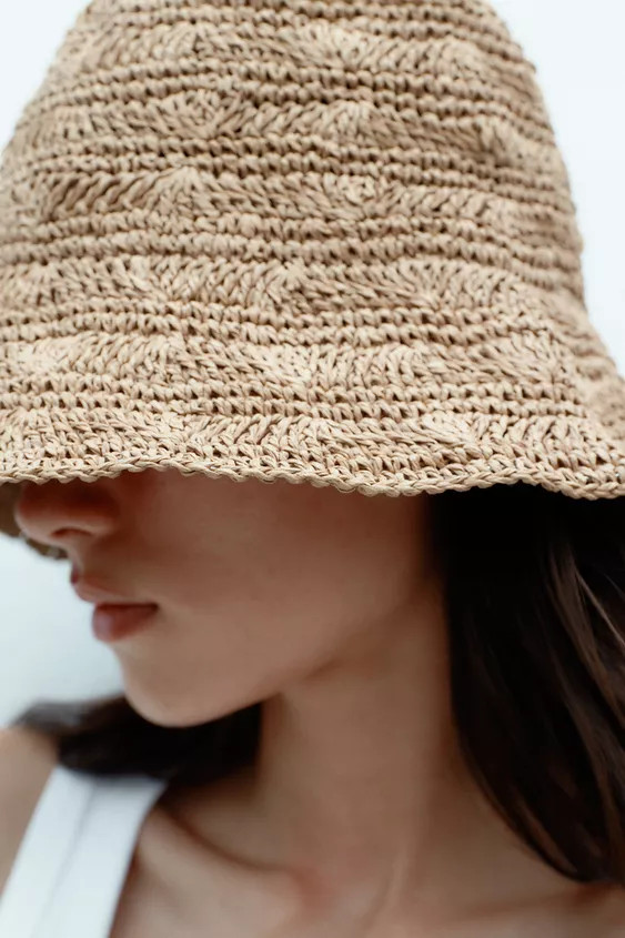 BRAIDED BUCKET HAT | Zara US