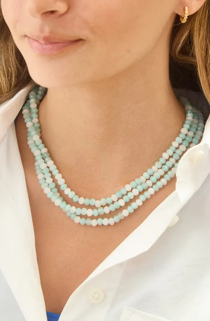 BaubleBar Isla Layered Beaded Necklace | Nordstrom | Nordstrom