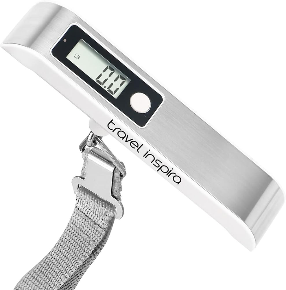 travel inspira Luggage Scale, Portable Digital Hanging Baggage Scale for Travel, Suitcase Weight ... | Amazon (US)