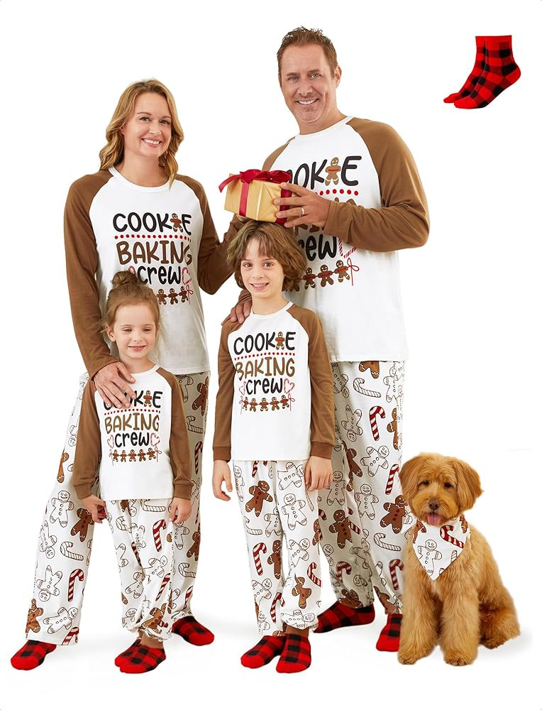 PATPAT Family Christmas Pjs Matching Sets Holiday Jammies Sleepwear Christmas Pajamas for Family ... | Amazon (US)