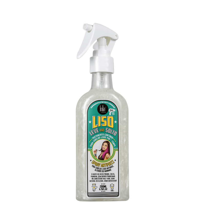 Lola Cosmetics Liso, Leve and Solto
            
                 - Spray Alisador Anti-Frizz 200... | Beleza Na Web (BR)