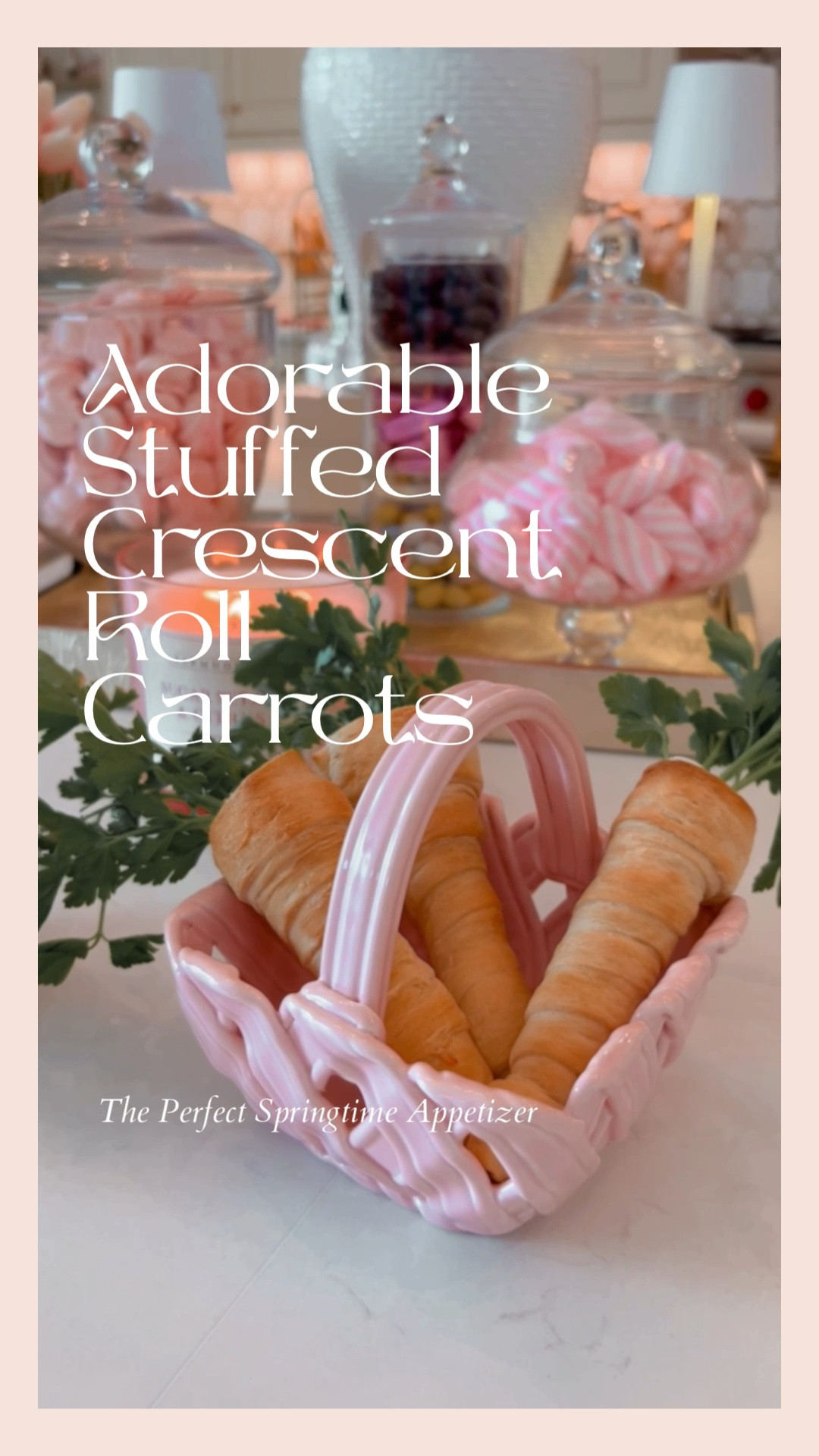 If you’re looking for a delectable and charming appetizer that perfectly embodies the essence of spring, look no further than these delightful stuffed crescent roll carrots. They’re an impeccable addition to any potluck, picnic, or Easter gathering.
To create this delightful dish, you’ll need some refrigerated crescent roll dough, cream cheese, fresh parsley, grated lemon peel (optional), salt, and small sprigs of parsley to serve as the “carrot tops.”
Begin by preheating your oven to 400°F and unrolling the dough over a flat surface. Then, using a pizza cutter or knife, slice the dough into eight one-inch strips. Next, lightly grease a cannoli mold and wrap one strip around it to form a realistic-looking carrot. Place the carrots on an ungreased cookie sheet, spacing them an inch apart.
Bake the crescent roll carrots for 7 to 9 minutes, or until they acquire a golden-brown hue. Once finished, transfer them to a cooling rack and wait for them to cool completely before removing the cannoli molds.
Now, let’s move on to the filling. In a medium bowl, use an electric mixer to blend the cream cheese, fresh parsley, grated lemon peel (if desired), and salt until they achieve a smooth, harmonious consistency. Carefully pipe the cream cheese mixture into the cavity of each crescent roll, and finish by adding two sprigs of parsley to each as the carrot top.
These stuffed crescent roll carrots are also ideal for packed lunches - just remember to leave out the parsley sprigs. Although I omitted lemon from my recipe to accommodate my daughters’ preferences, I believe it would add a delightful touch to the dish. Please let me know how it turns out for you!
.
.
.
.
#easterfood #easterfoodideas #easterfoods #springfood #springfoods #springfoodies #appetizer #appetizers #appetizerideas #appetizerrecipe #snack #picnicfood #picnicfoods #picnicfoodideas #cocktailfood #cocktailfoods #entertaining #entertainingathome #entertaininginstyle #outdoorentertaining #glamstylehome #glamstyleliving #glamstyledecor #thefinerthings #thefinerthingsinlife 

#LTKhome #LTKSeasonal