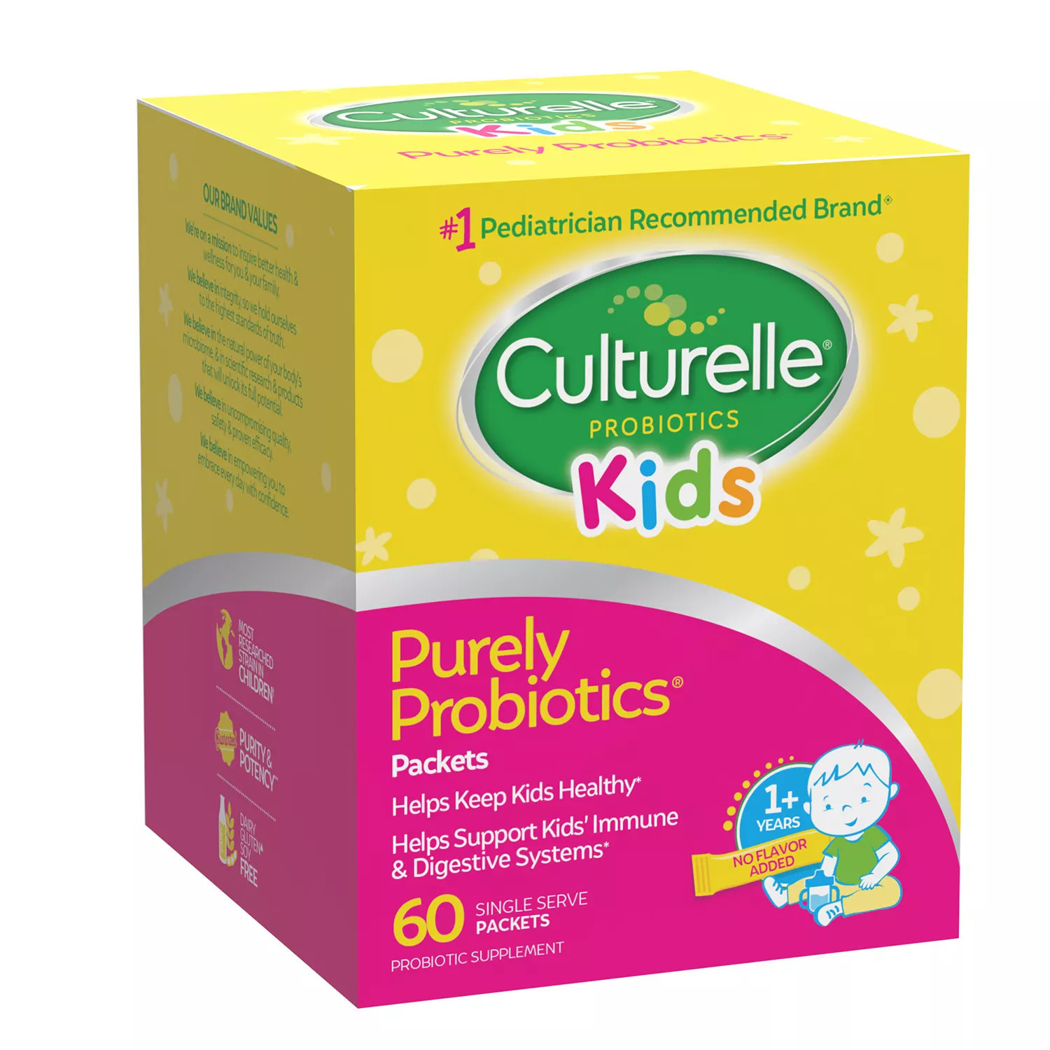 Culturelle Kids Purely Probiotics Packets 60 ct. | Sam's Club