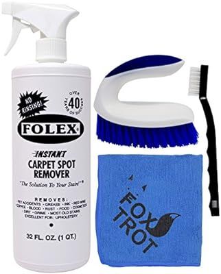Folex Instant Carpet Spot Remover Kit - 32 OZ Spray Folex Carpet and Upholstery Stain Remover - E... | Amazon (US)