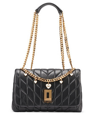 KARL LAGERFELD PARIS Lafayette Small Shoulder Bag - Macy's | Macy's