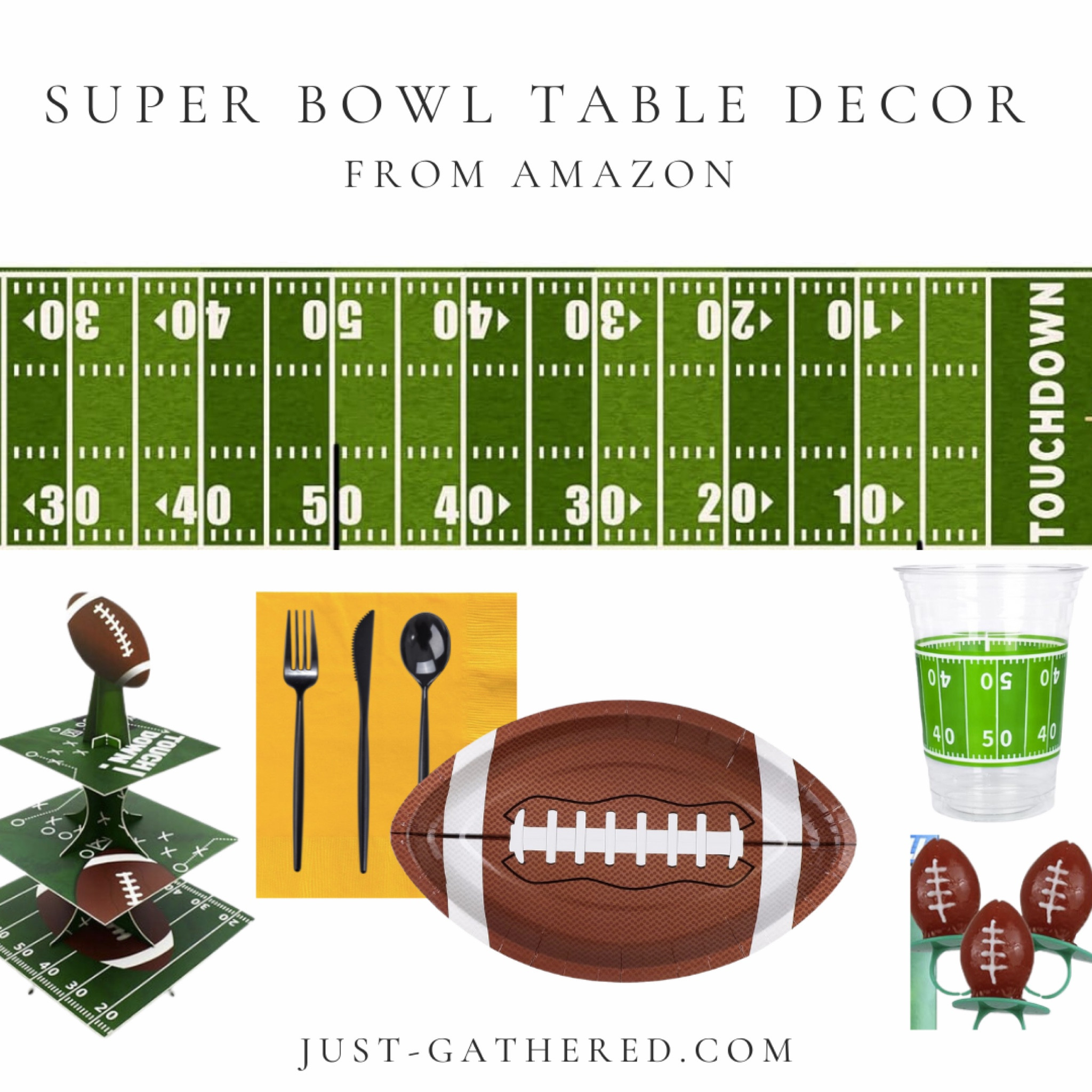 Another Super Bowl look 🏈 #superbowlparty #footballparty #tablescape

#LTKparties #LTKhome