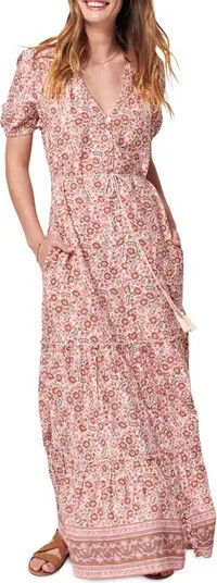 Orinda Floral Print Organic Cotton Maxi Dress | Nordstrom