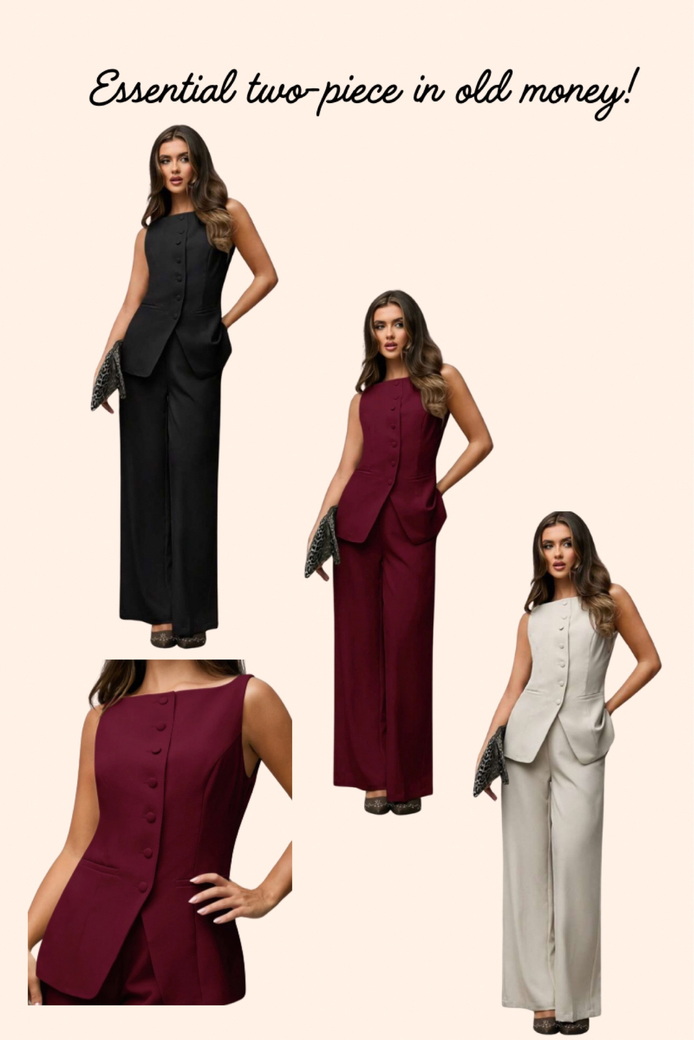 Essential two piece in old money style! 

#LTKStyleTip #LTKWorkwear #LTKSaleAlert