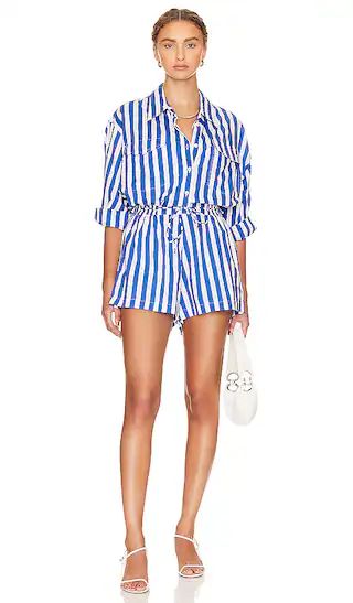 Isole Playsuit in Bayou Stripe | Revolve Clothing (Global)
