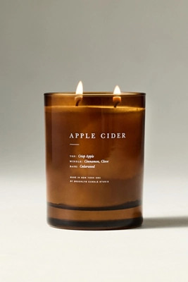 Fruity Apple Cider Glass Jar Candle | Anthropologie (US)