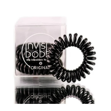 Invisibobble The Traceless Hair Ring - Original - Black- 3pk | Walmart (US)