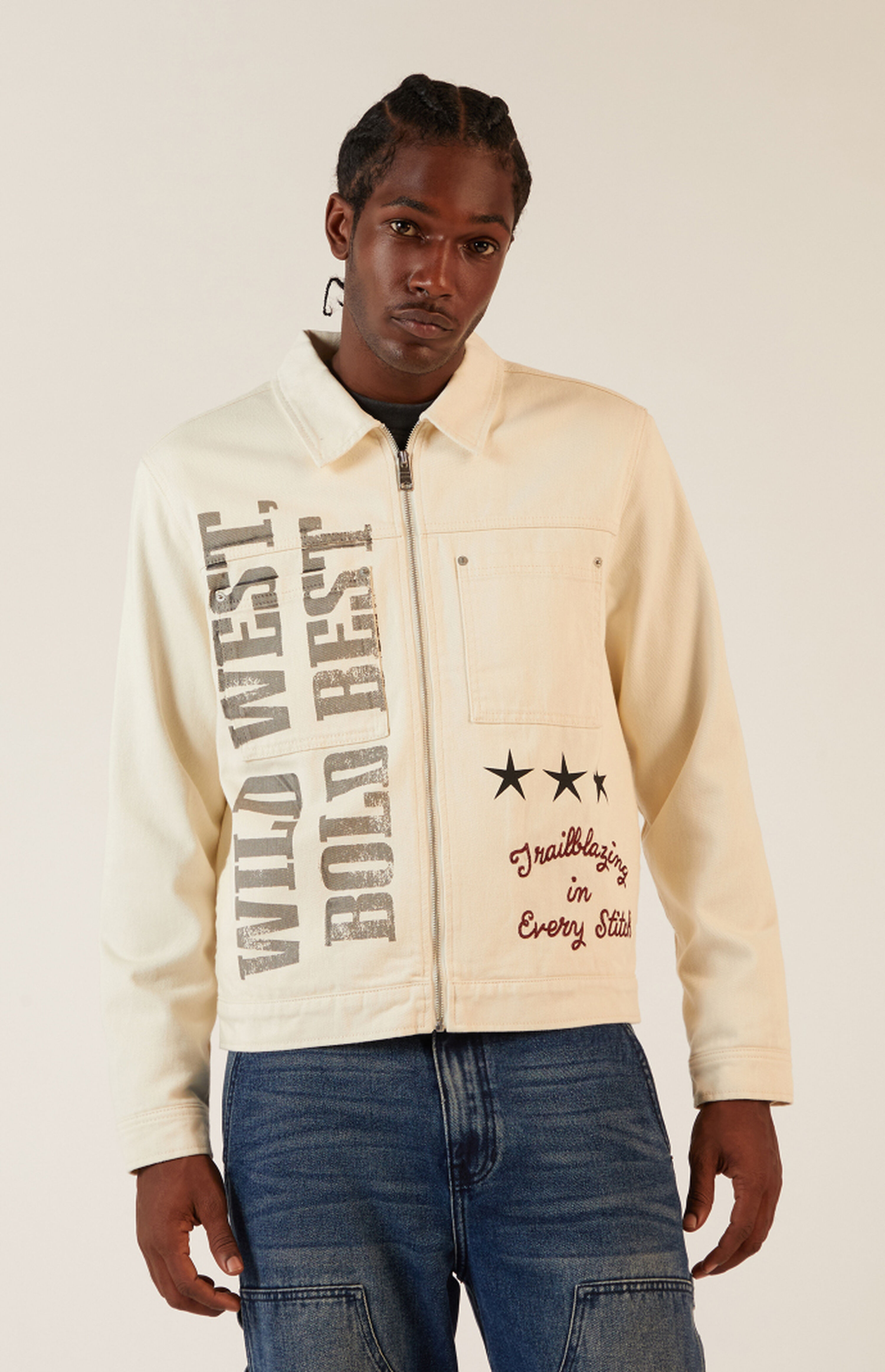 PacSun Bone California Cowboy Gas Jacket | PacSun