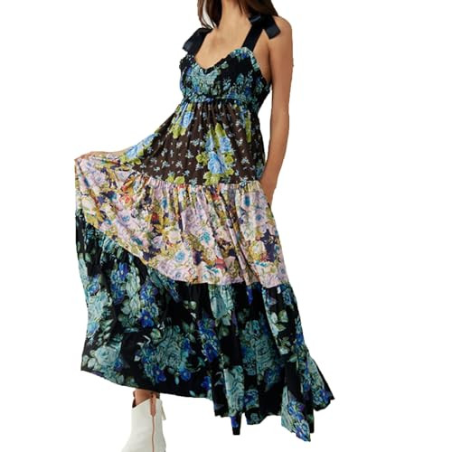 Prime Deals of The Day Today Only Free Dupes/Lookalikes People, People Free Maxi Dress, Doop, Dupe, Dupes, People Free Dupes/Lookalikes Dresses, People Free Dresses Dark Blue Large | Amazon (US)