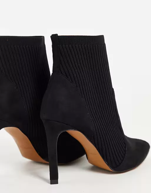 Karen millen black ankle 2024 boots