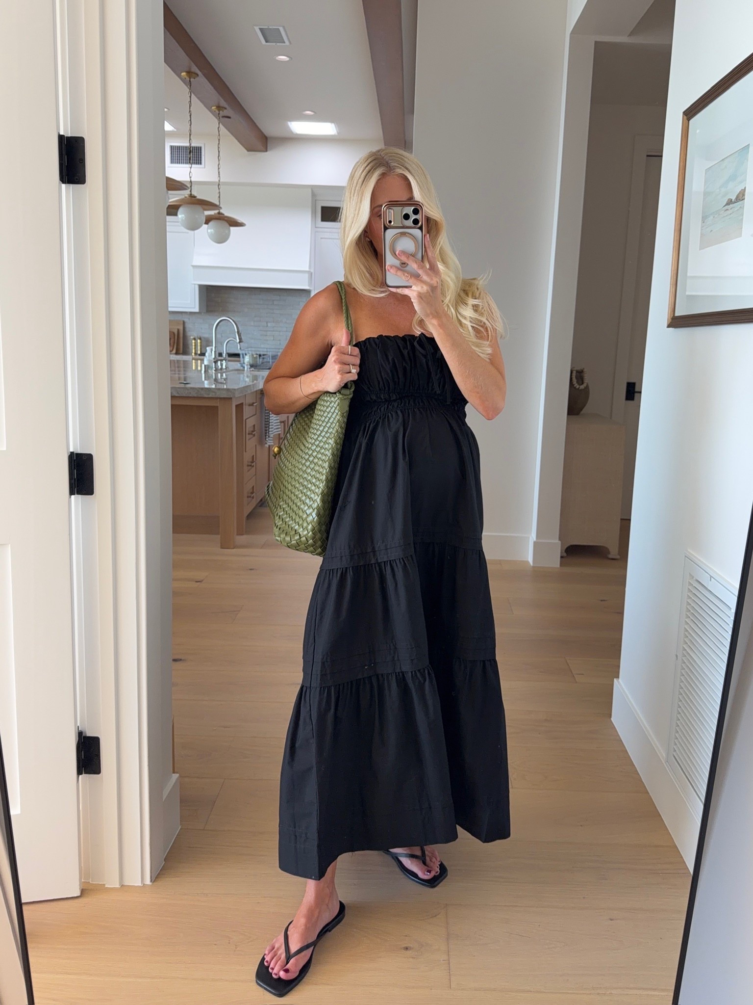 Wearing a med in dress, shoes are tts! Code “KPGS20!” for discount on pointer finger ring and bracelet! #kathleenpost

Vacation outfit, summer dress, resort wear look, maternity look, bump friendly

#LTKSeasonal #LTKootd #LTKBump