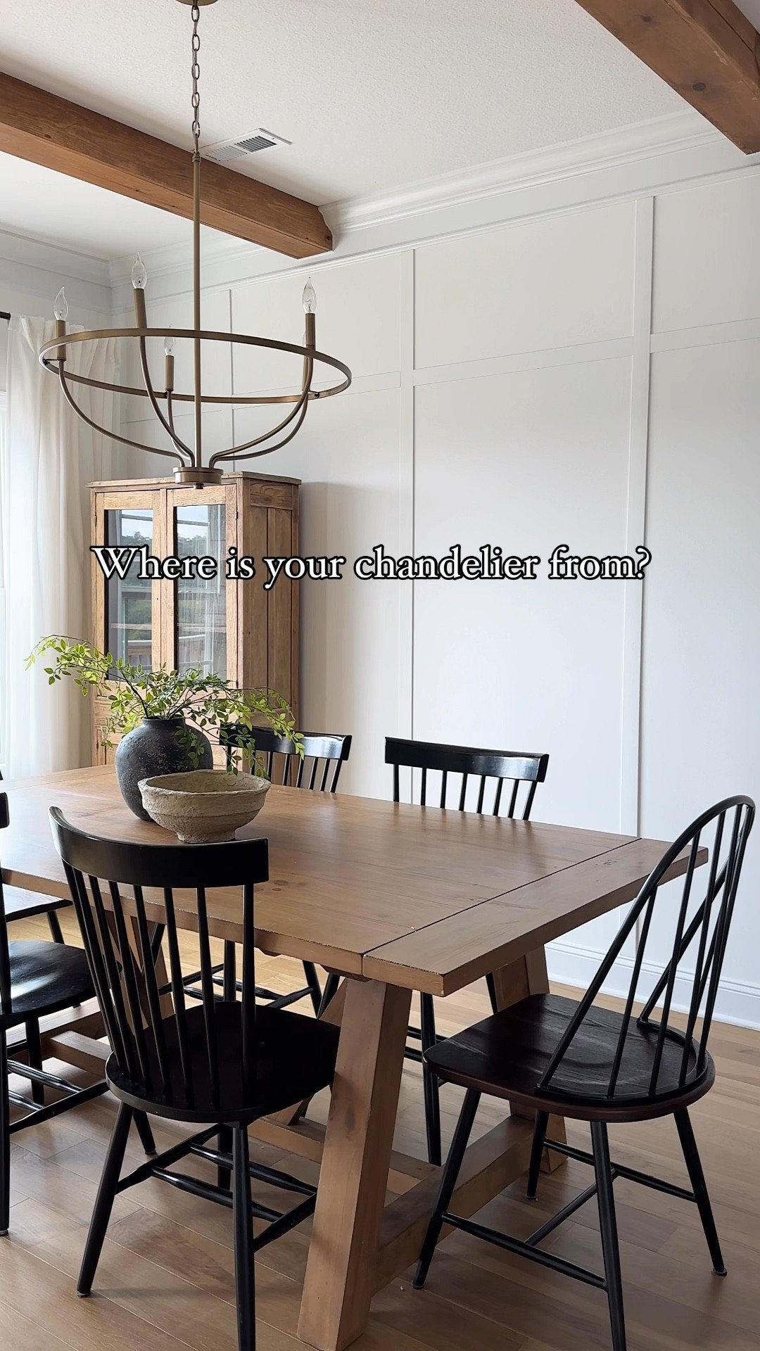 Walmart Dining room chandelier under $300! I have the aged brass. 

It’s a BEAUTIFUL designer look for less 👏 



#LTKVideo #LTKStyleTip #LTKHome