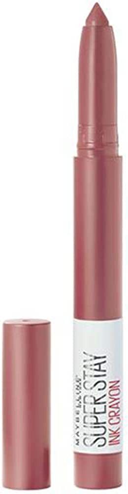 MAYBELLINE New York Super Stay Ink Crayon Lipstick Makeup, Precision Tip Matte Lip Crayon with Bu... | Amazon (US)