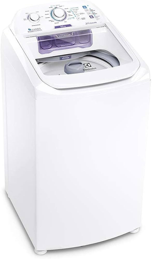 Máquina de Lavar Electrolux 8,5kg Branca Turbo Economia com Jet&Clean e Filtro Fiapos (LAC09) 11... | Amazon (BR)