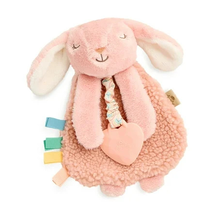 Itzy Ritzy Itzy Lovey Pink Bunny Plush | Walmart (US)