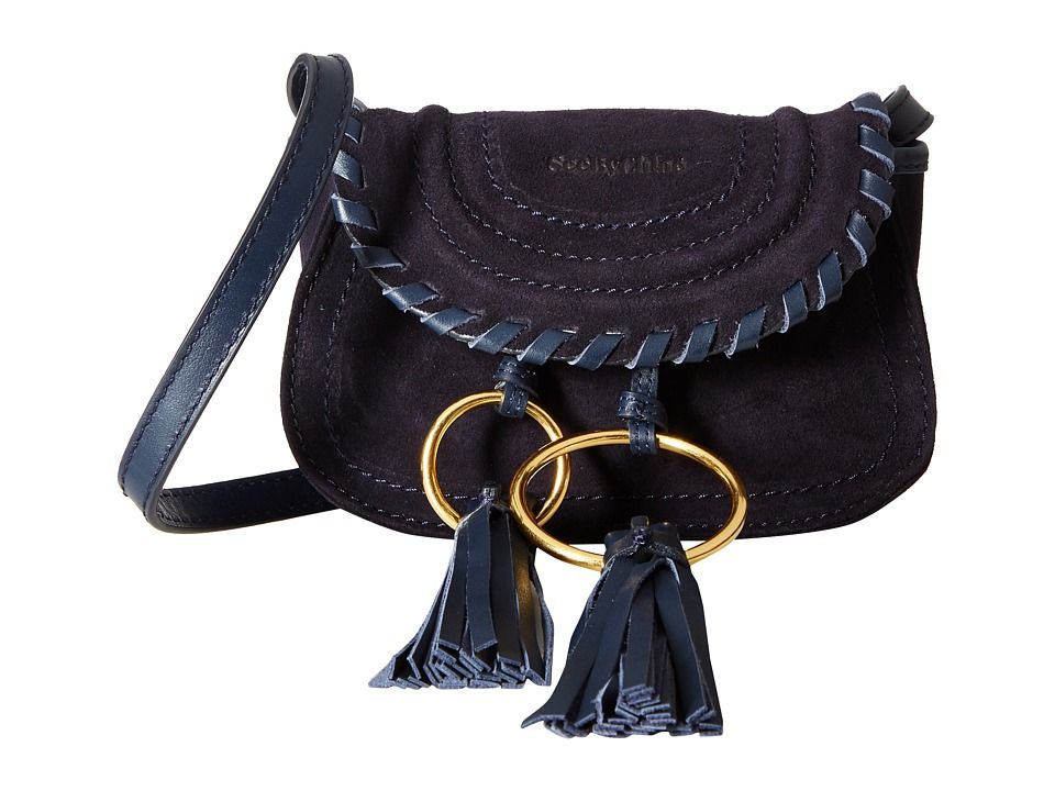 See by Chloe - Polly Belt Bag w/ Mini Crossbody (Ultramarine) Cross Body Handbags | Zappos