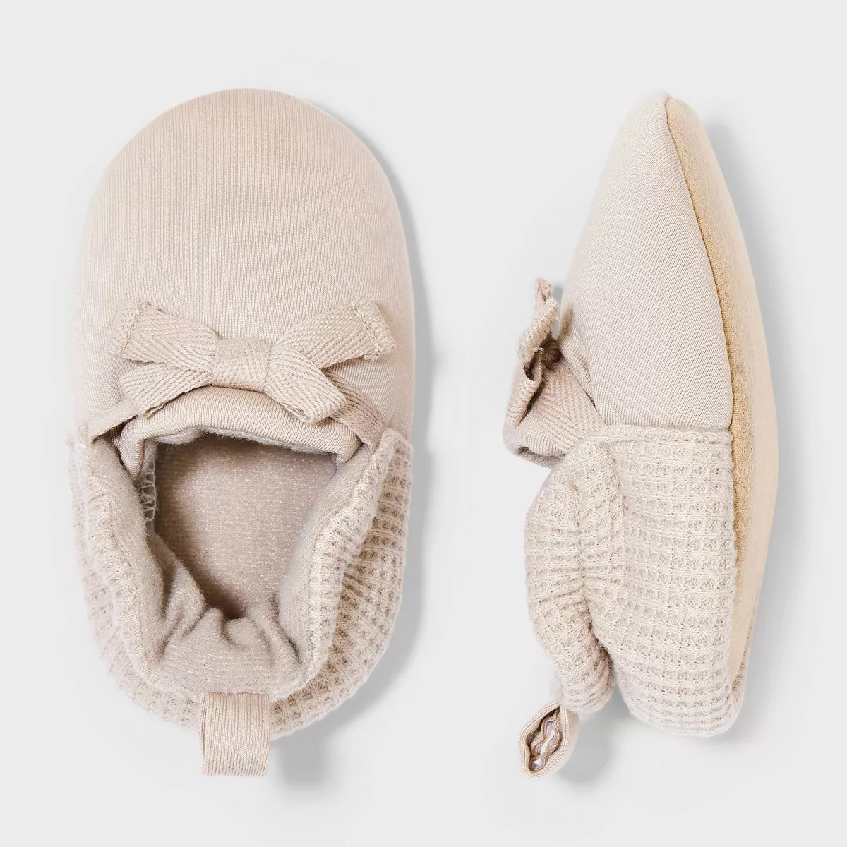 Baby Girls' Newborn Booties - Cloud Island™ Light Pink 0-3M | Target