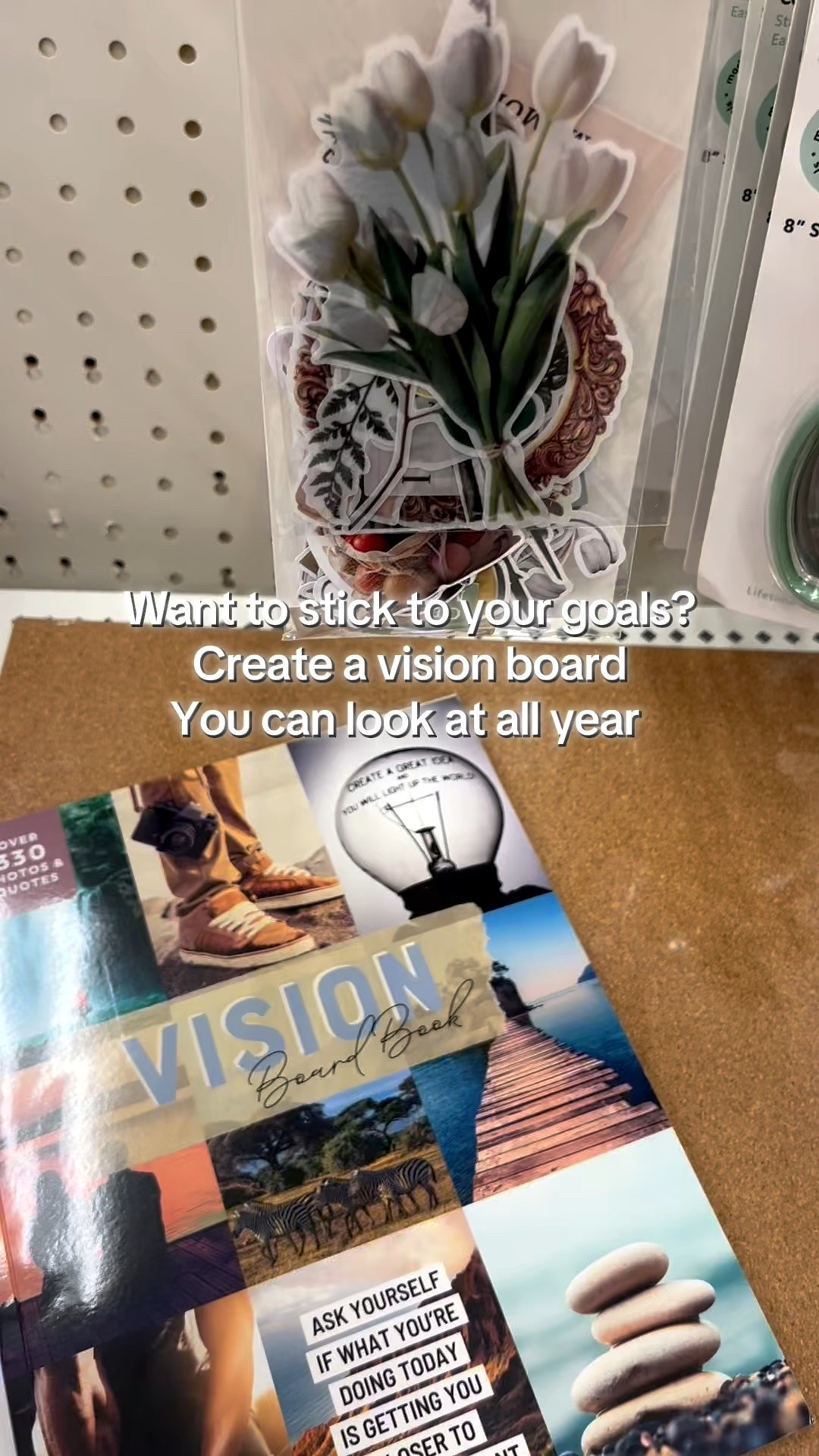 Create a vision board to keep you motivated all year long 

#LTKFindsUnder50 #LTKTravel #LTKHome