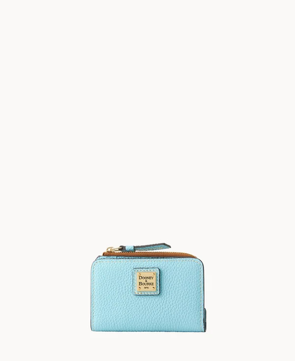 Pebble Grain Zip Credit Card Wallet 12 | ILoveDooney
