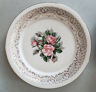 Tudor Rose Dinner Plate 22kt Gold   | eBay | eBay CA
