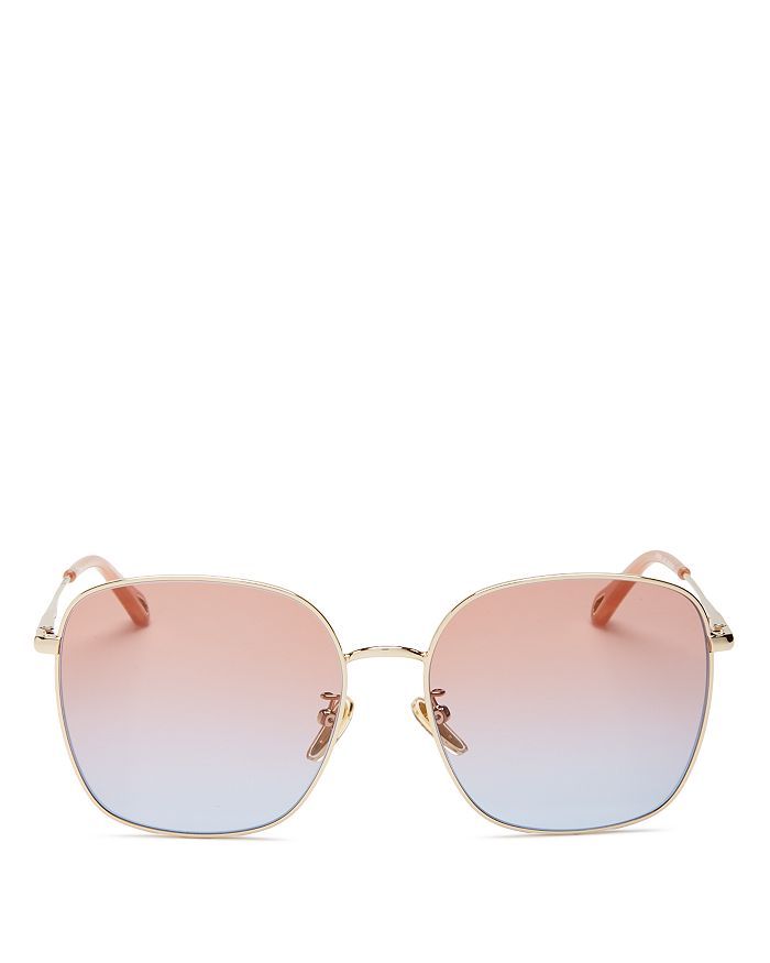 Chlo&eacute; Women's Square Sunglasses, 58mm Jewelry & Accessories - Bloomingdale's | Bloomingdale's (US)