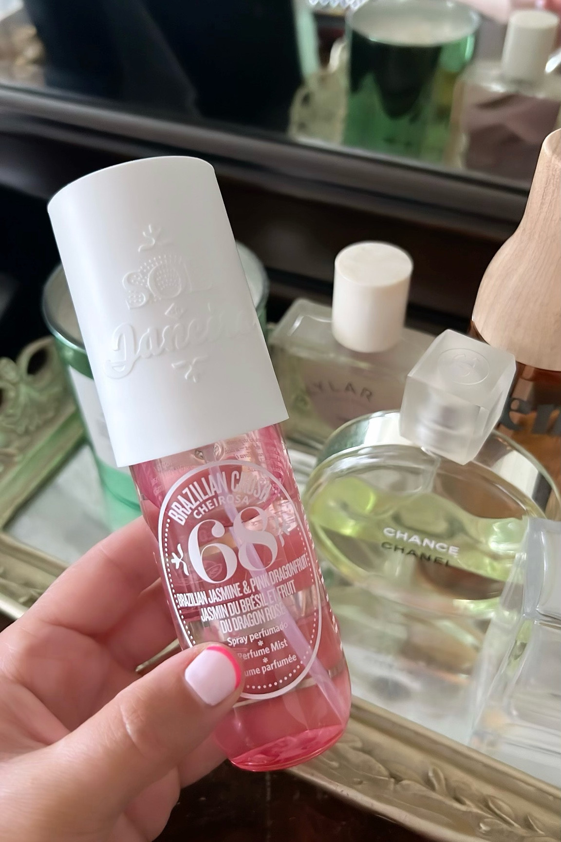 Honestly can’t believe this perfume is under $50! It smells just like Baccarat and can be used as perfume or as a hair mist! 

#LTKunder100 #LTKFind #LTKunder50