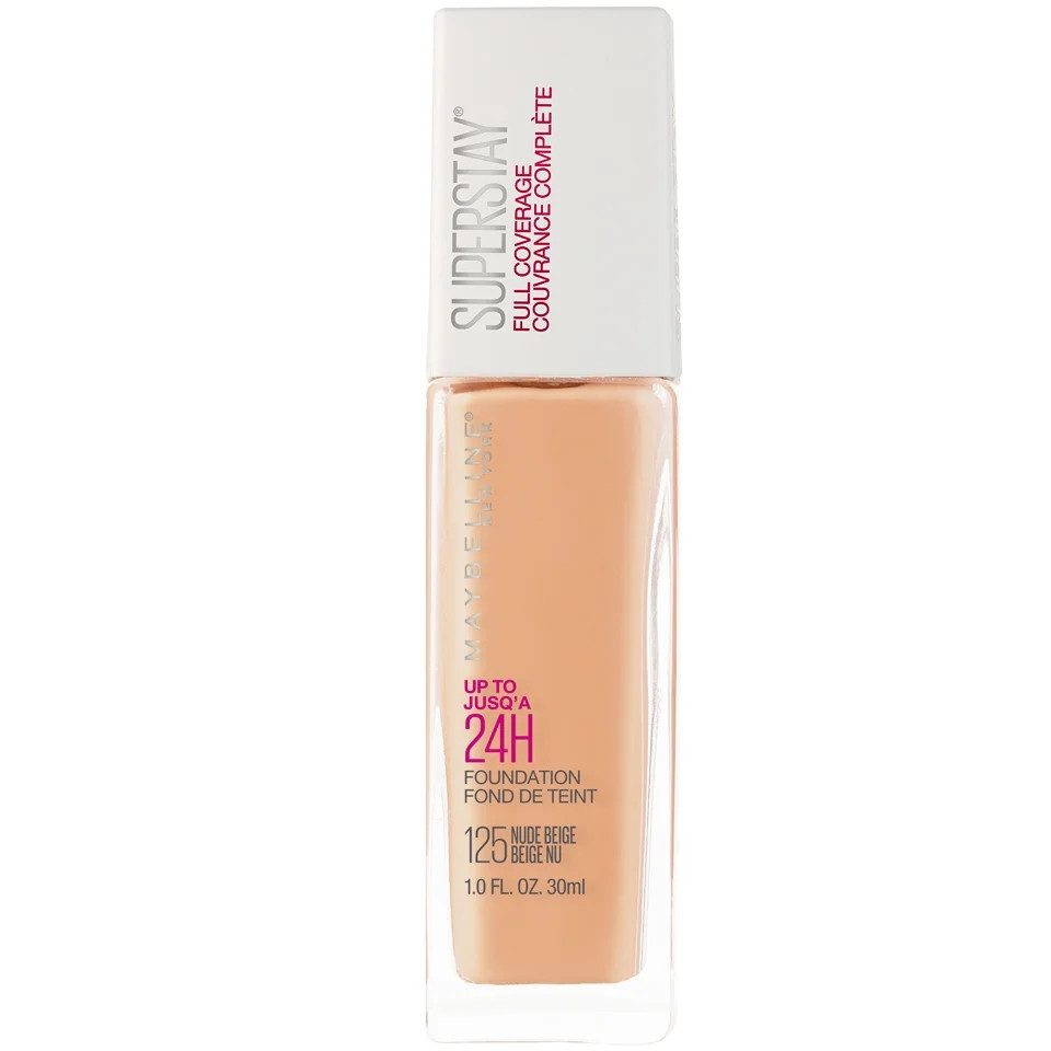 Maybelline Super Stay Full Coverage Liquid Foundation Makeup, Nude Beige, 1 fl. oz. | Walmart (US)