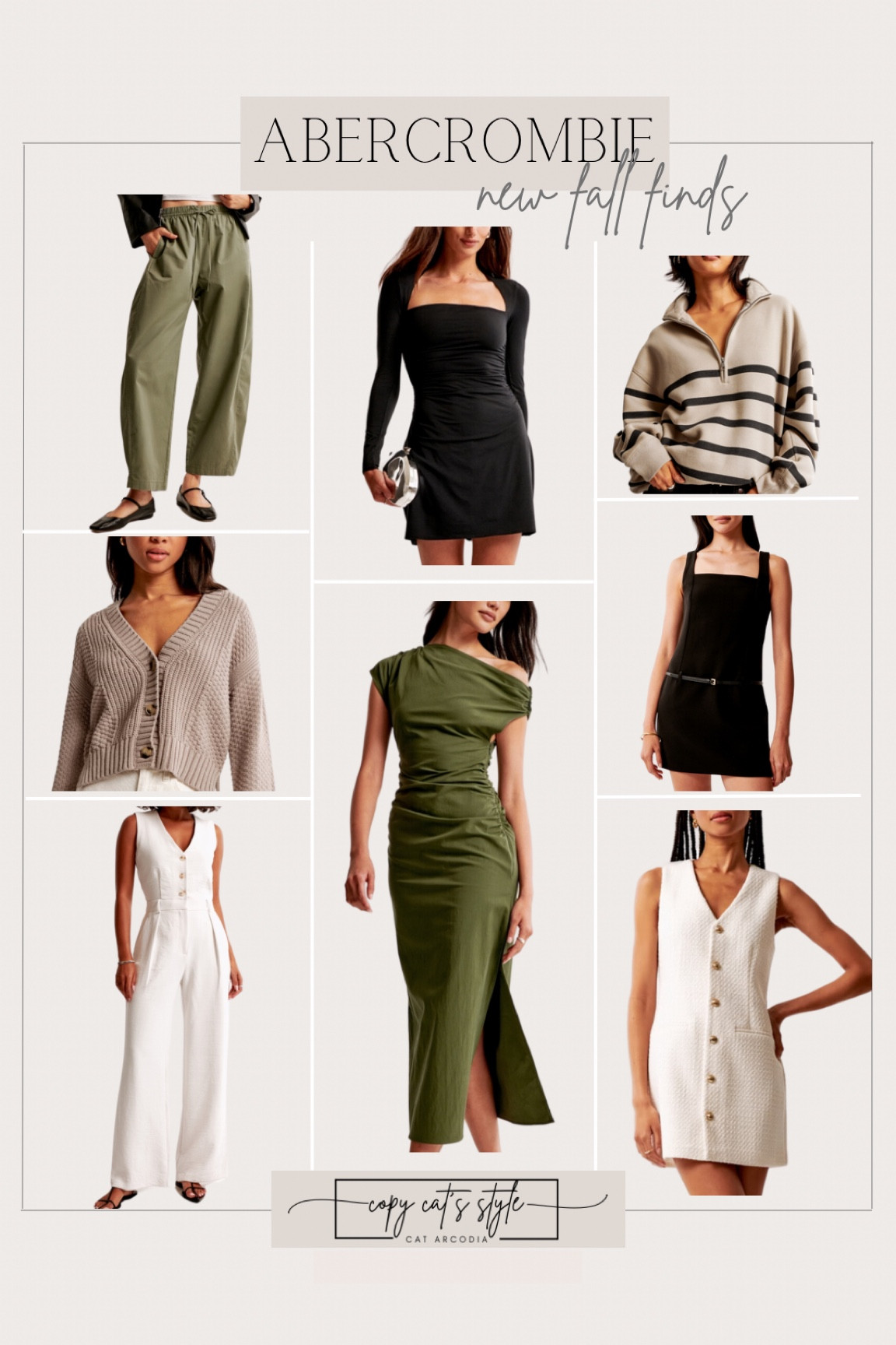 Abercrombie Fall Style, tweed dress, green dress, vest jumpsuit, Thanksgiving outfitt

#LTKSeasonal #LTKOver40 #LTKStyleTip