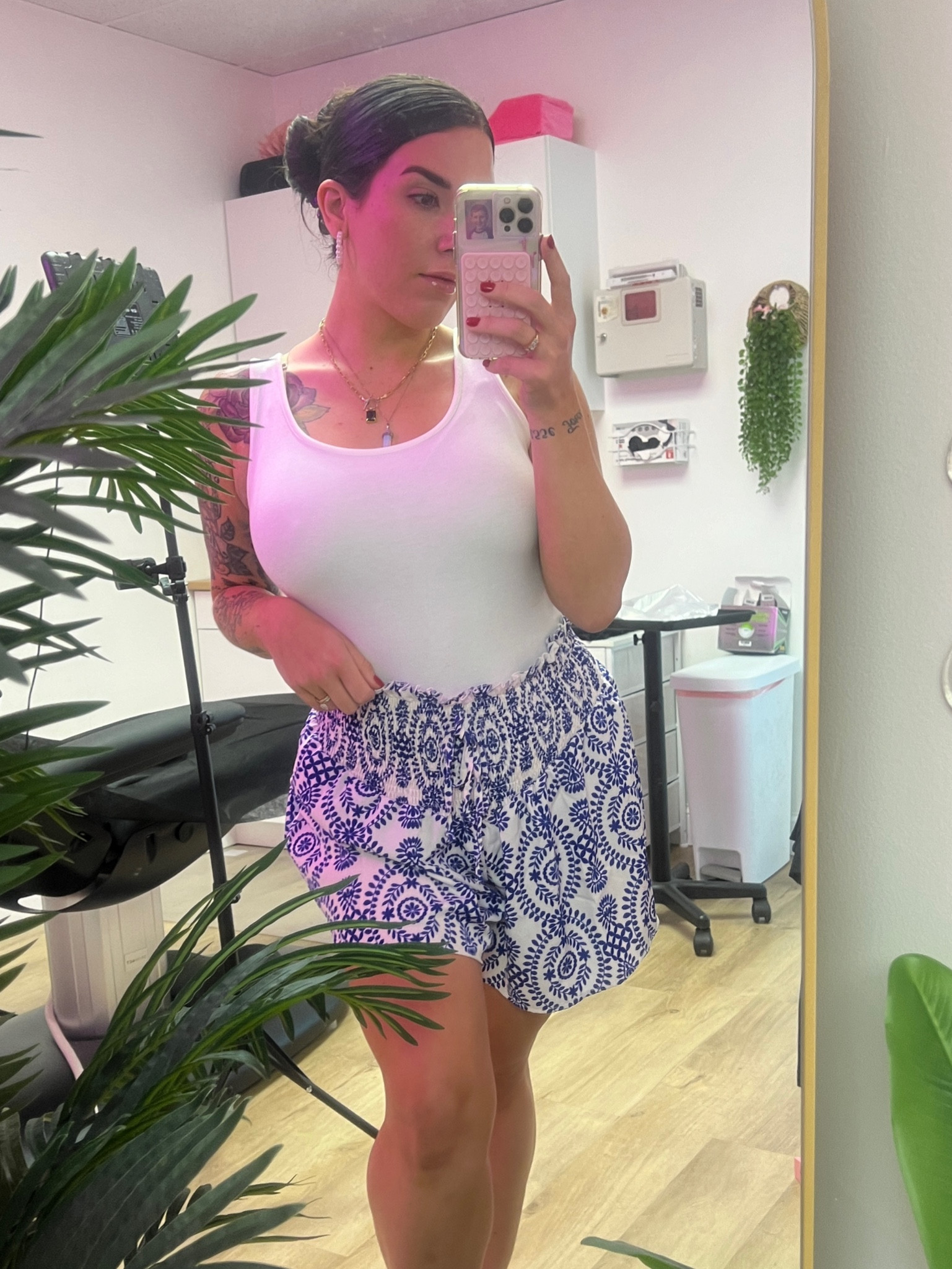 It’s giving Summer Time in Greece Vibes 🧿☀️ Comfy cute  flowy shorts and gives almost a skort look - perfect for summer 

#LTKSeasonal #LTKSummerSales #LTKWorkwear