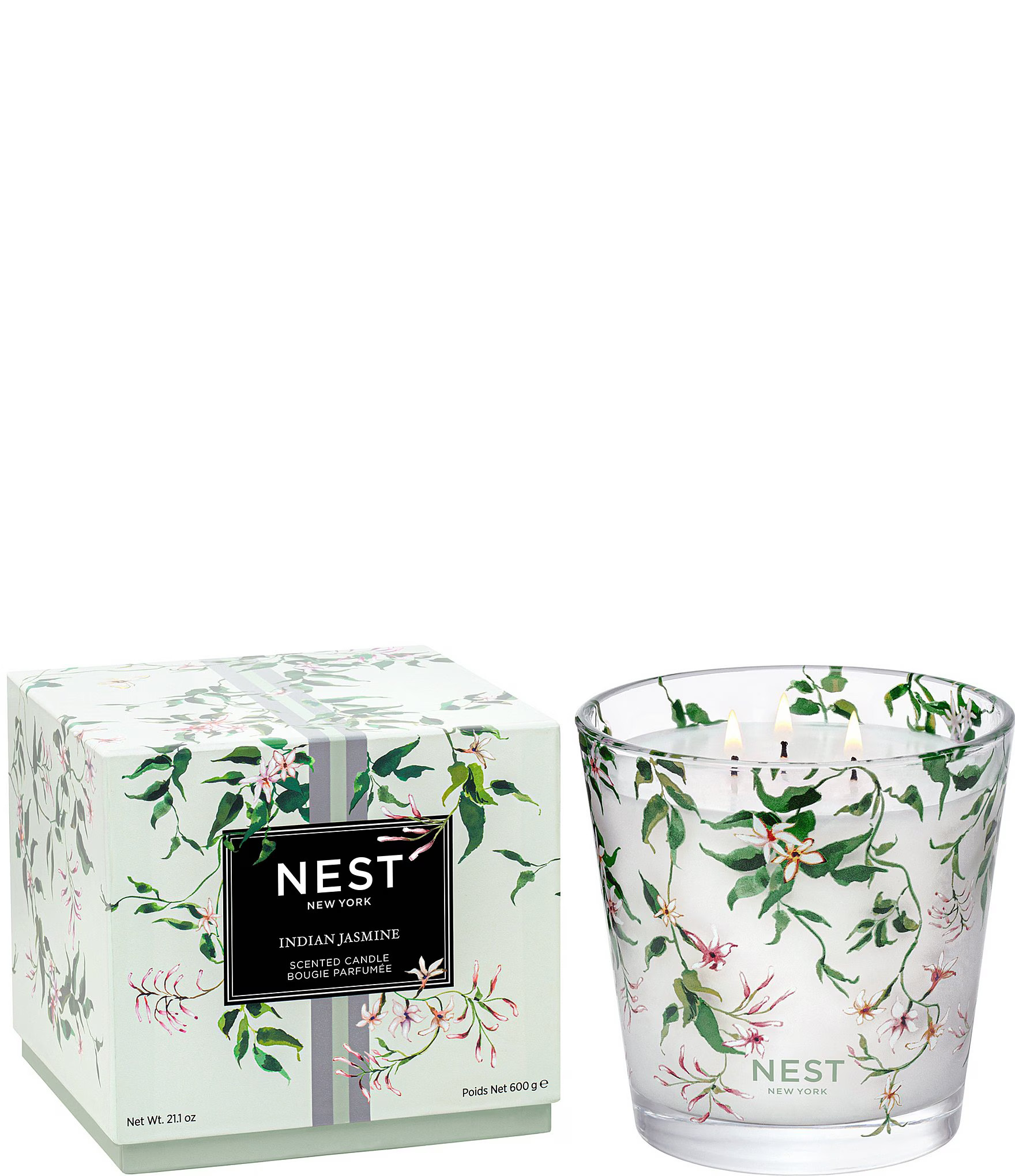 Indian Jasmine Specialty 3-Wick Candle | Dillard's