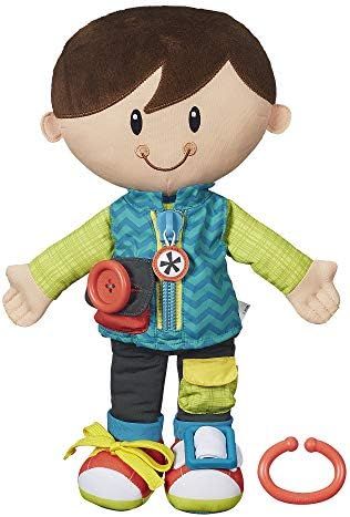 Playskool Dressy Kids Boy Activity Plush Stuffed Doll Toy for Kids and Preschoolers 2 Years and Up | Amazon (US)