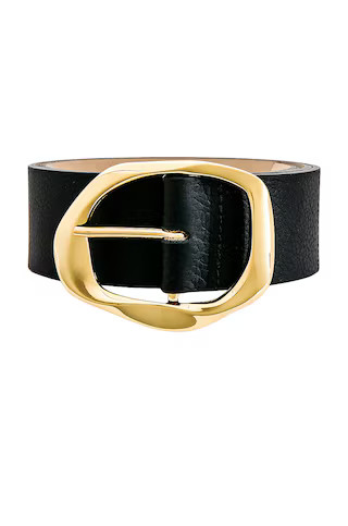 Edmond Waist Belt in Black & Gold | Revolve Clothing (Global)