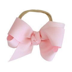 Ribbon Bow Headband | Pretty Pink | Caden Lane
