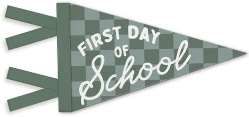 First Day of School Pennant Felt Flag Sign, Back to School Pennant Flag for Boys Girls, Back to S... | Amazon (US)