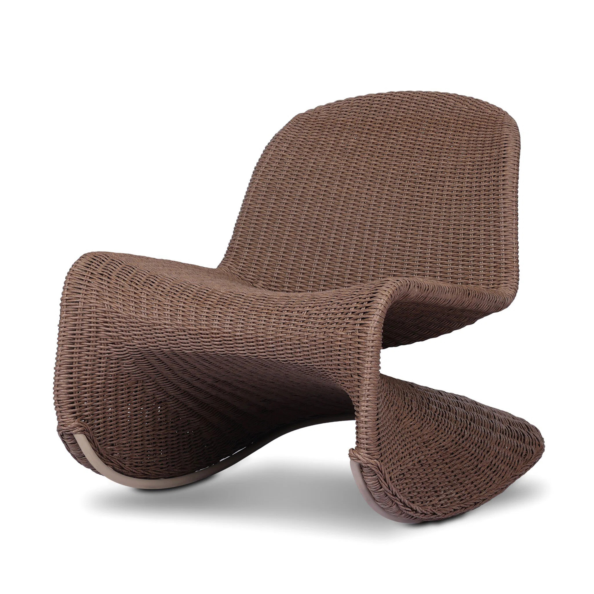 Daughtery Wicker Outdoor Armless Lounge Chair | Wayfair North America
