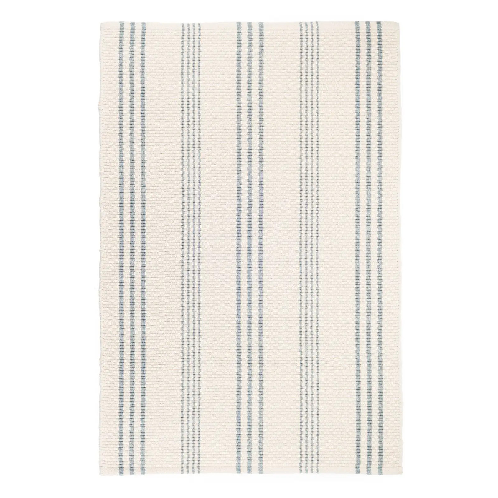 Swedish Stripe Handwoven Cotton Rug | Annie Selke