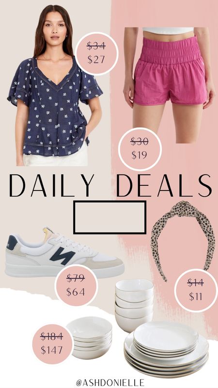 Daily deals - daily discounts - old navy sale - spring fashion - new balance sneakers on sale - dinnerware on sale -west elm sale - target circle week sales - free people shorts on sale 

#LTKsalealert #LTKSeasonal #LTKstyletip