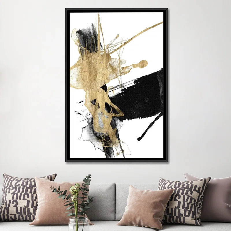 " Glam & Black VI " by Jennifer Goldberger | Wayfair North America