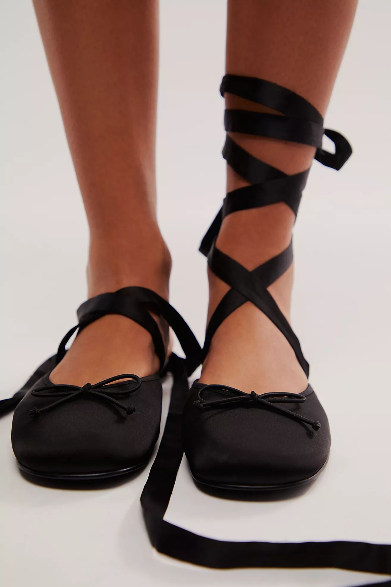 Simone Wrap Ballet Flats | Free People (Global - UK&FR Excluded)