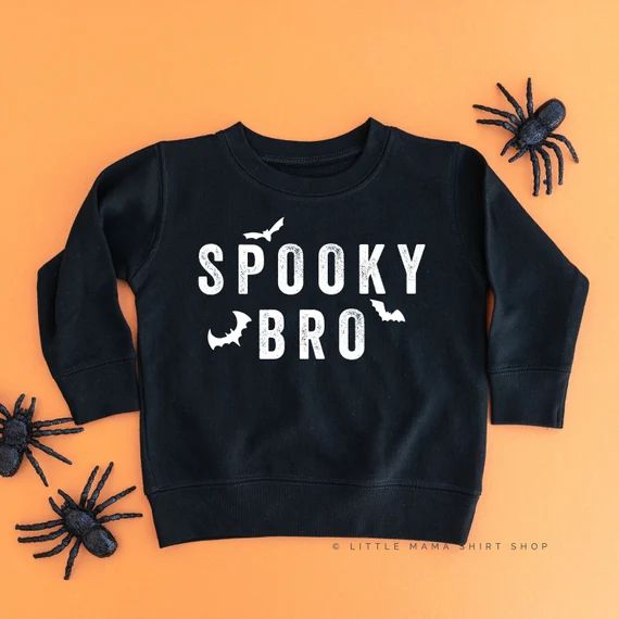 Spooky Bro | Kids Halloween Shirt | Halloween Sweater for Kids | Shirts for Halloween | Pumpkin S... | Etsy (US)