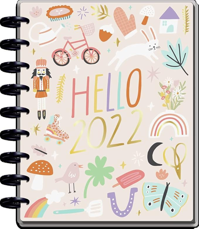 The Happy Planner Daily 12 Month Planner – January 2022 – December 2022 – Daily, Weekly & M... | Amazon (US)