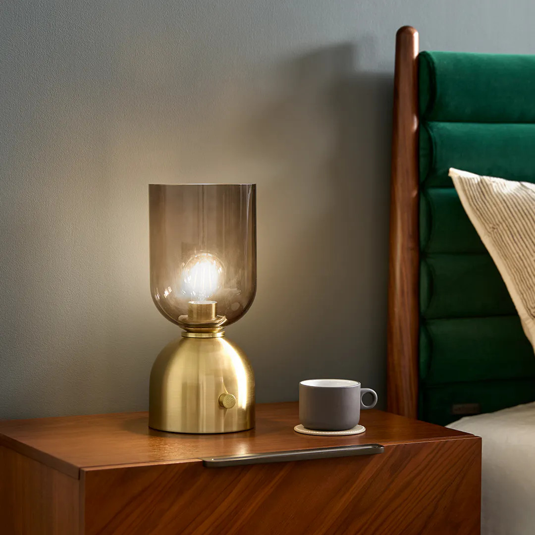Koepel Small Table Lamp - Brass | Article