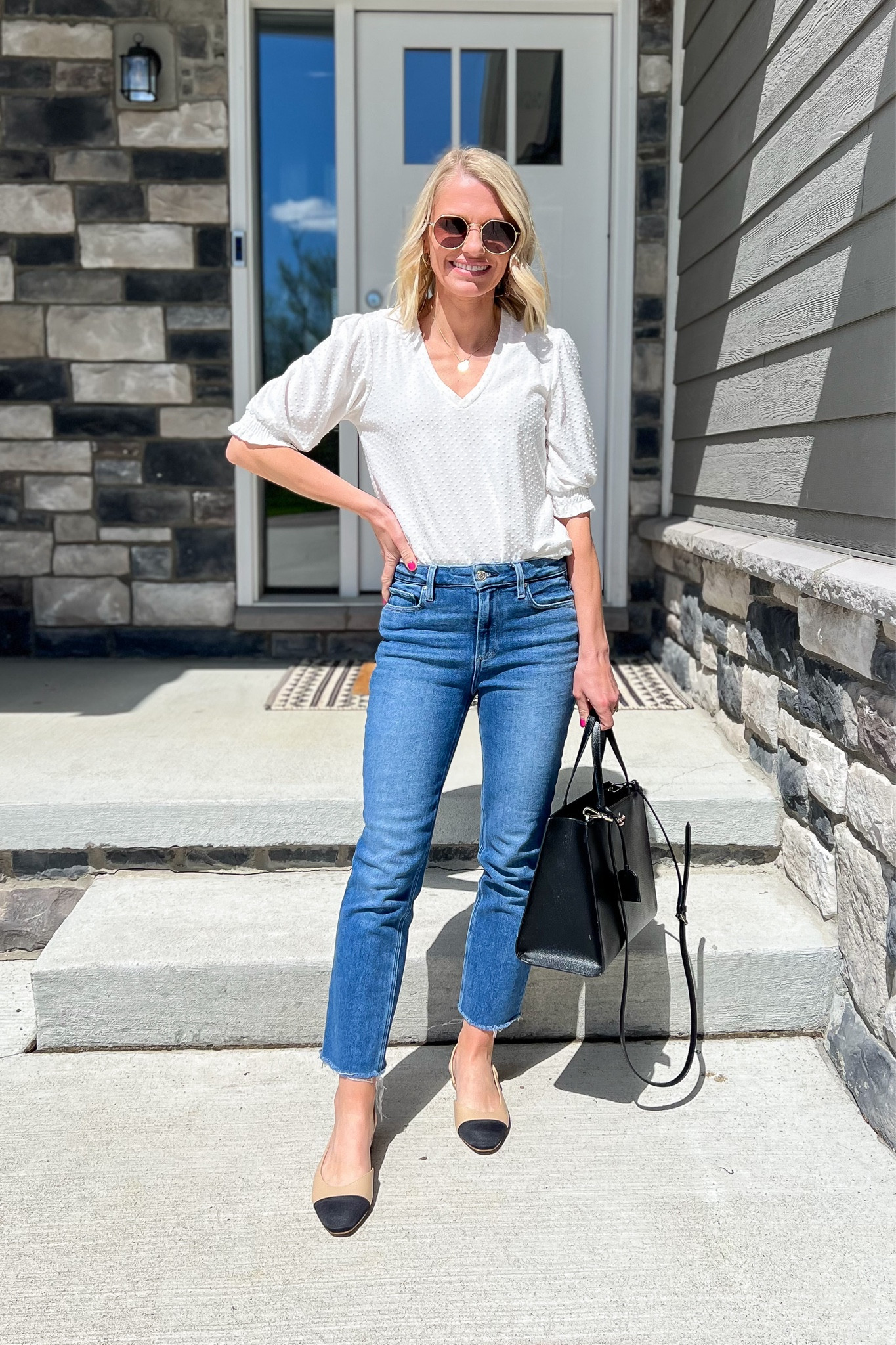 What I wore this week!
Top- xs (code: THRIFTYWIFE10 for 10% off)
Jeans- thrifted, brand is Paige, linked similar pair) 
Shoes- 7.5

#LTKSeasonal #LTKstyletip #LTKsalealert